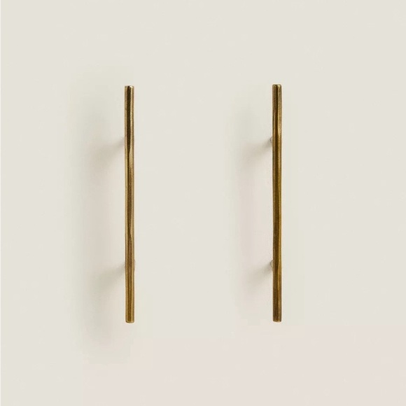 Zara Home Set of 2 Gold Metallic Furniture Knobs – NWT - Picture 1 of 2